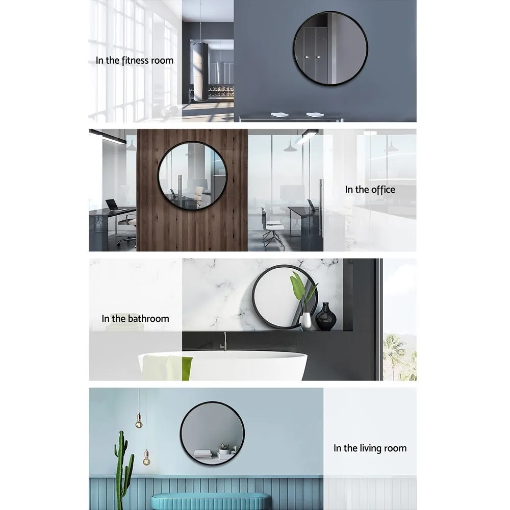 3.2mm Thick Round Wall Mirror with MDF Backing - Embellir