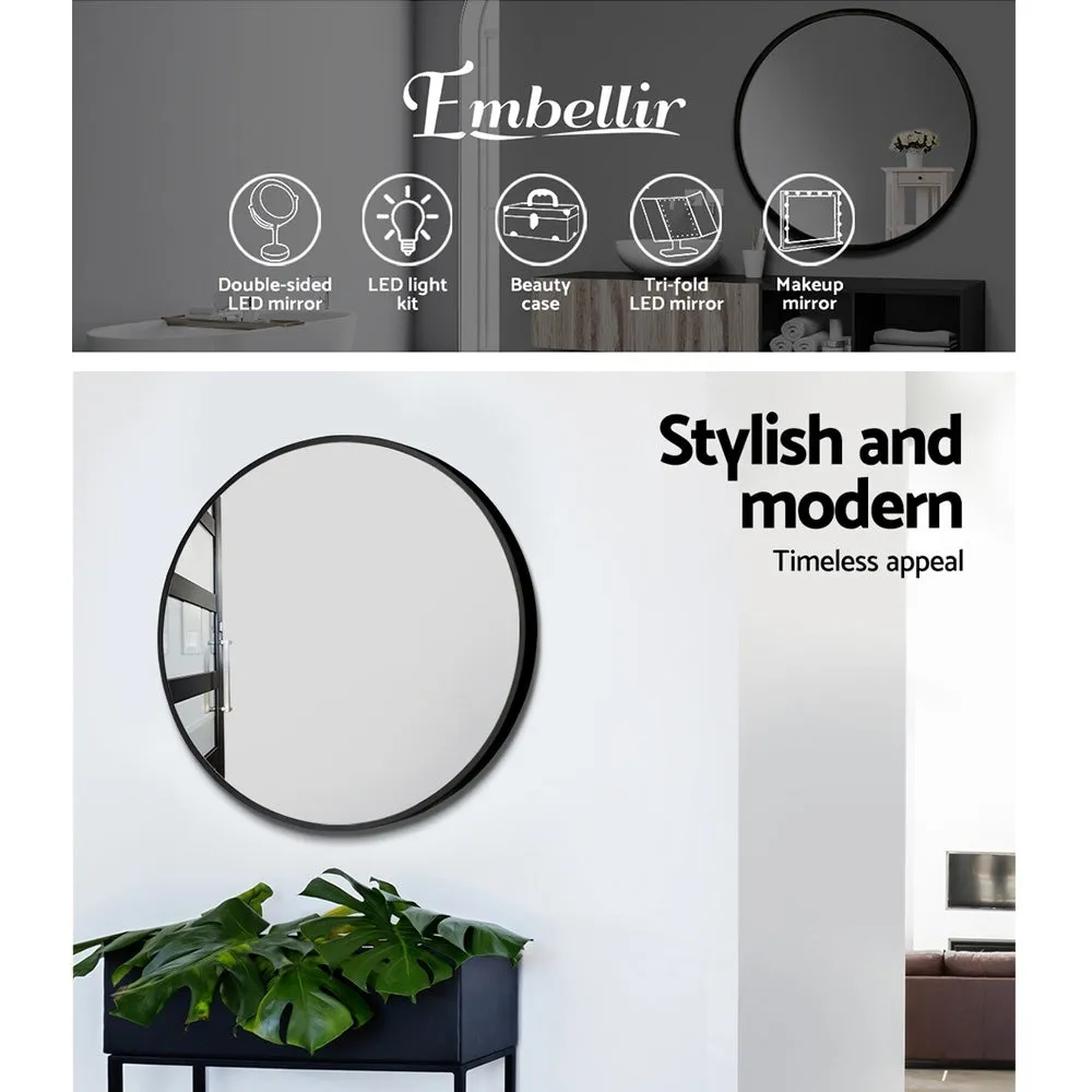 3.2mm Thick Round Wall Mirror with MDF Backing - Embellir