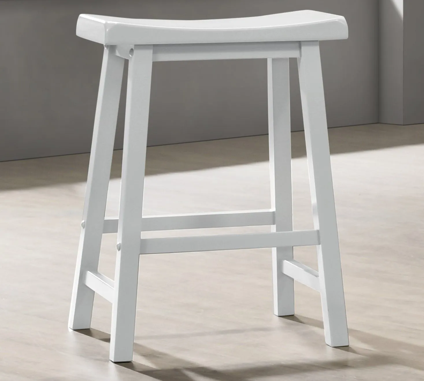 Alonzo - 17.5" Backless Ergonomic Counter Height Stool (Set of 2) by Couch.com