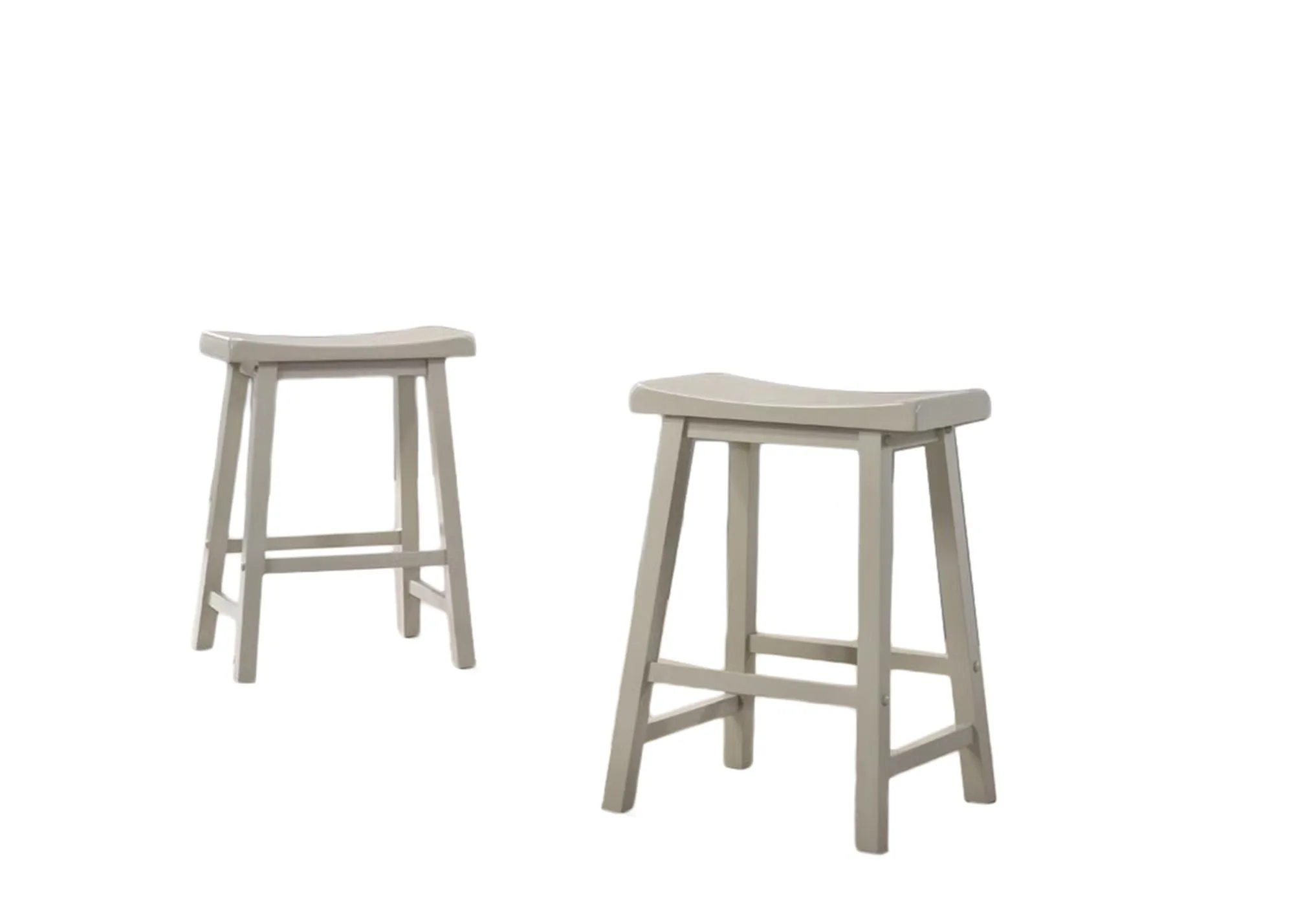 Alonzo - 17.5" Backless Ergonomic Counter Height Stool (Set of 2) by Couch.com