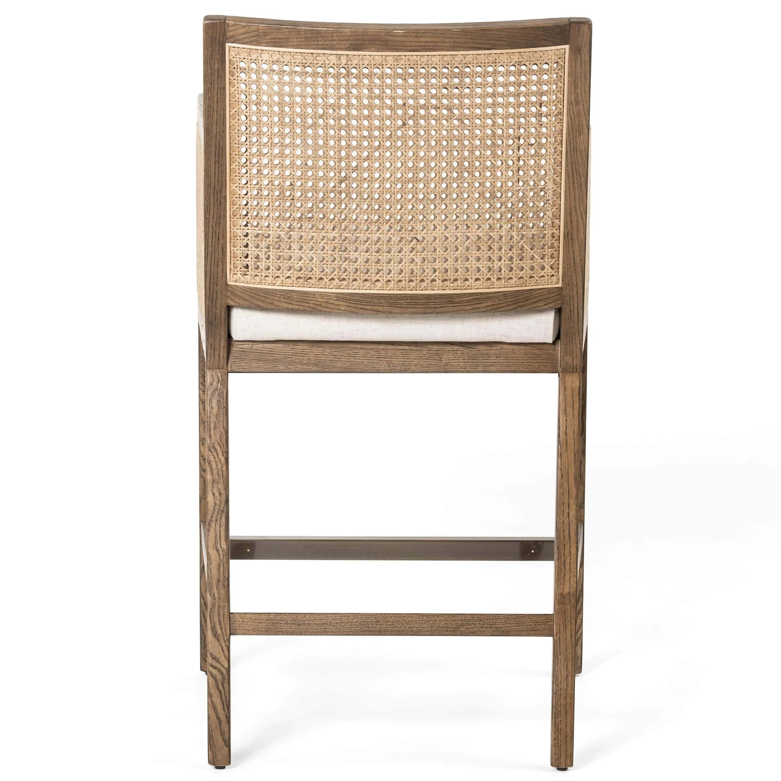 Antonia Cane Bar & Counter Chair, Toasted Nettlewood