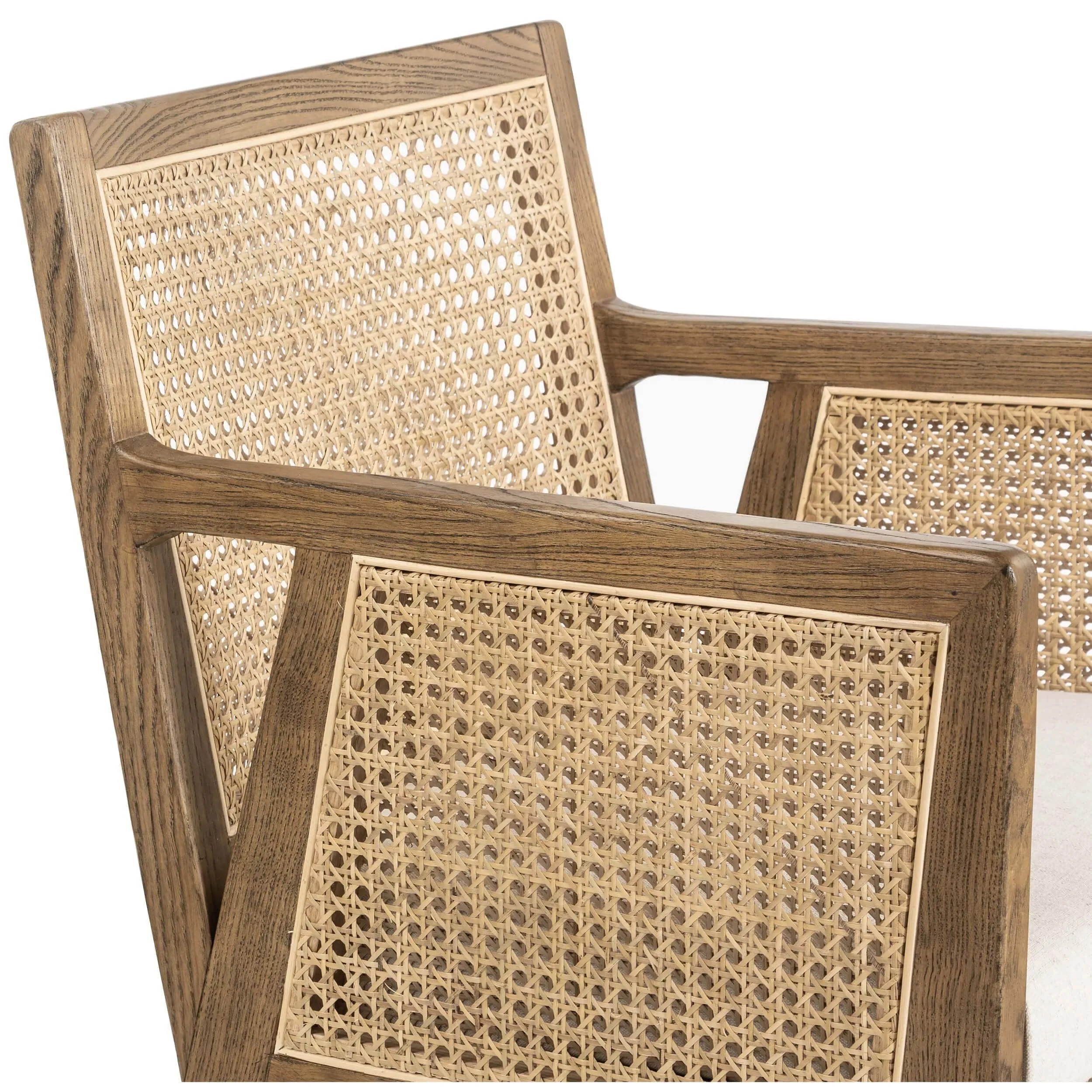 Antonia Cane Bar & Counter Chair, Toasted Nettlewood