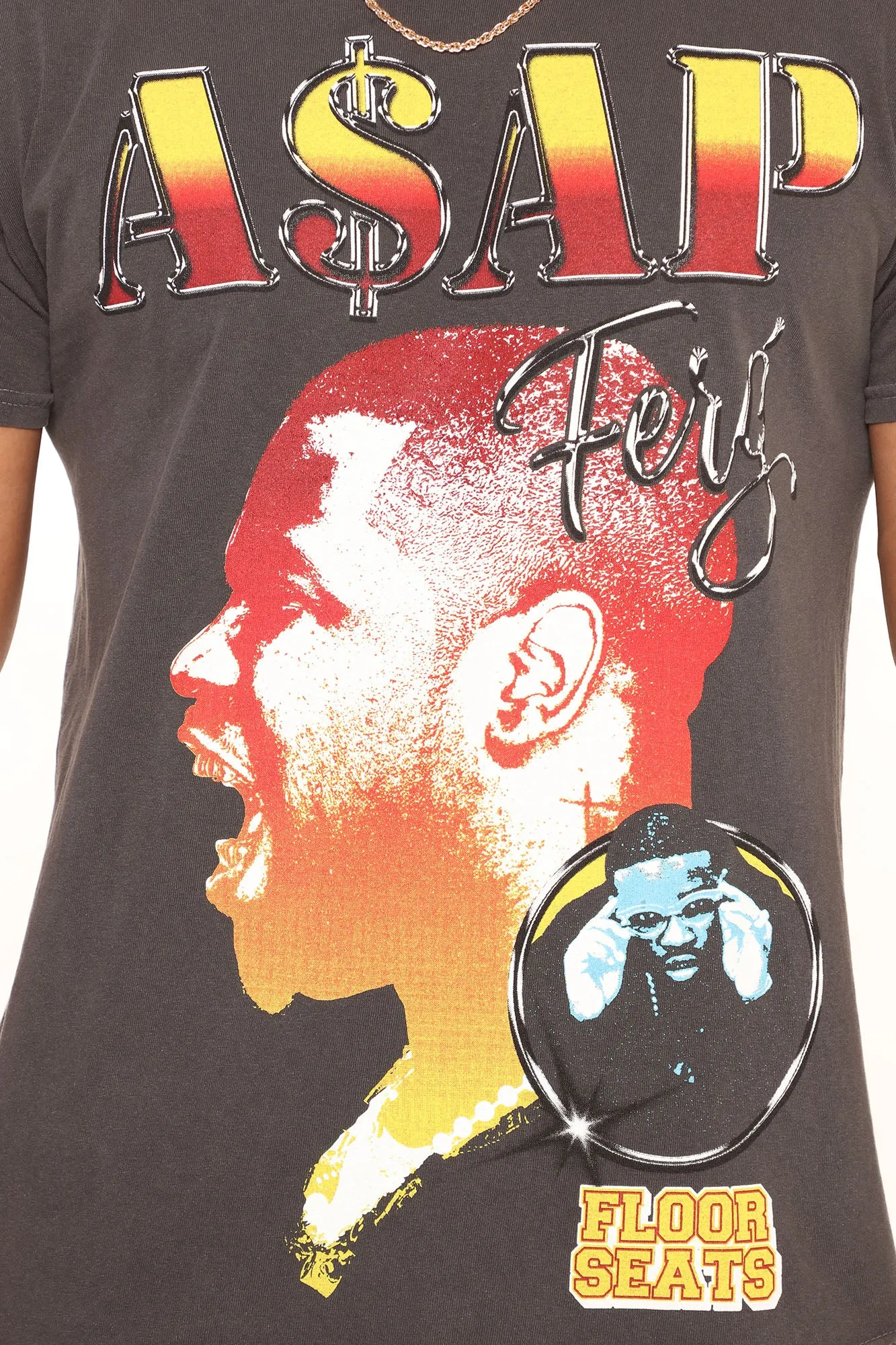 ASAP Ferg Floor Seats Short Sleeve Tee - Black
