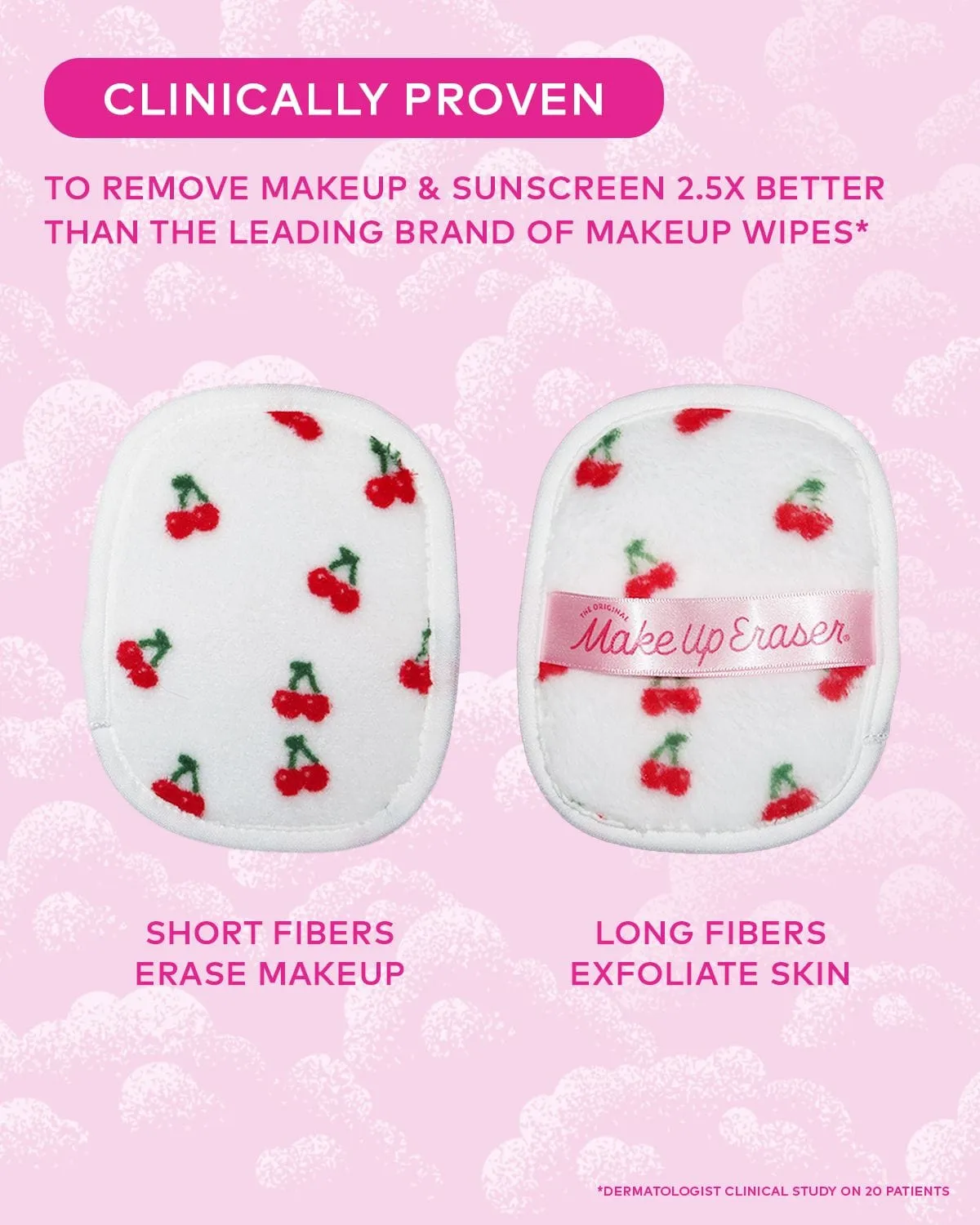 Cherry Crush 7-Day Set by The Original MakeUp Eraser
