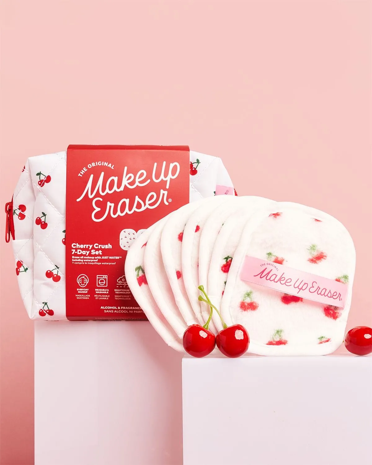 Cherry Crush 7-Day Set by The Original MakeUp Eraser