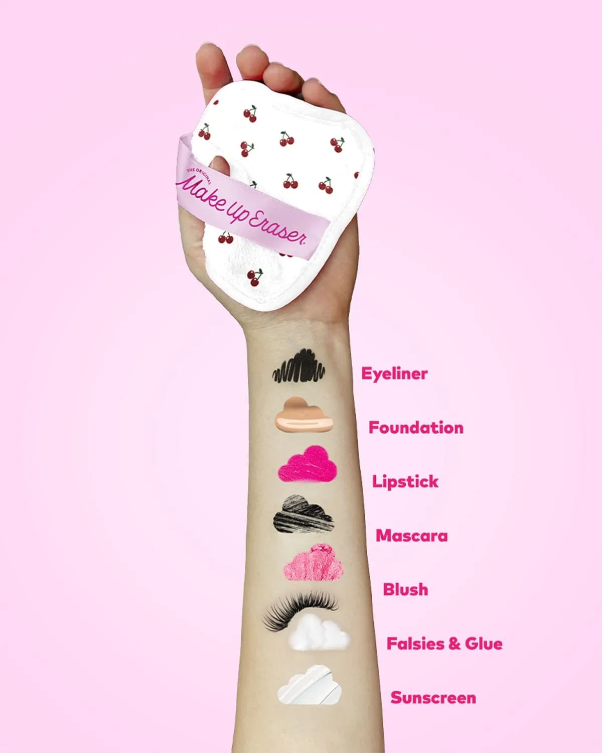 Cherry Crush 7-Day Set by The Original MakeUp Eraser