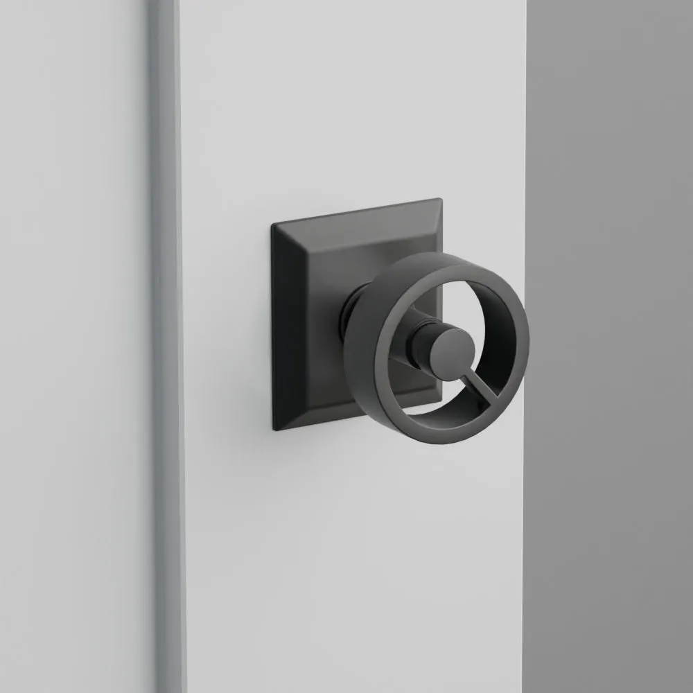 Emtek - Studio Brass - Spoke Knob - Passage