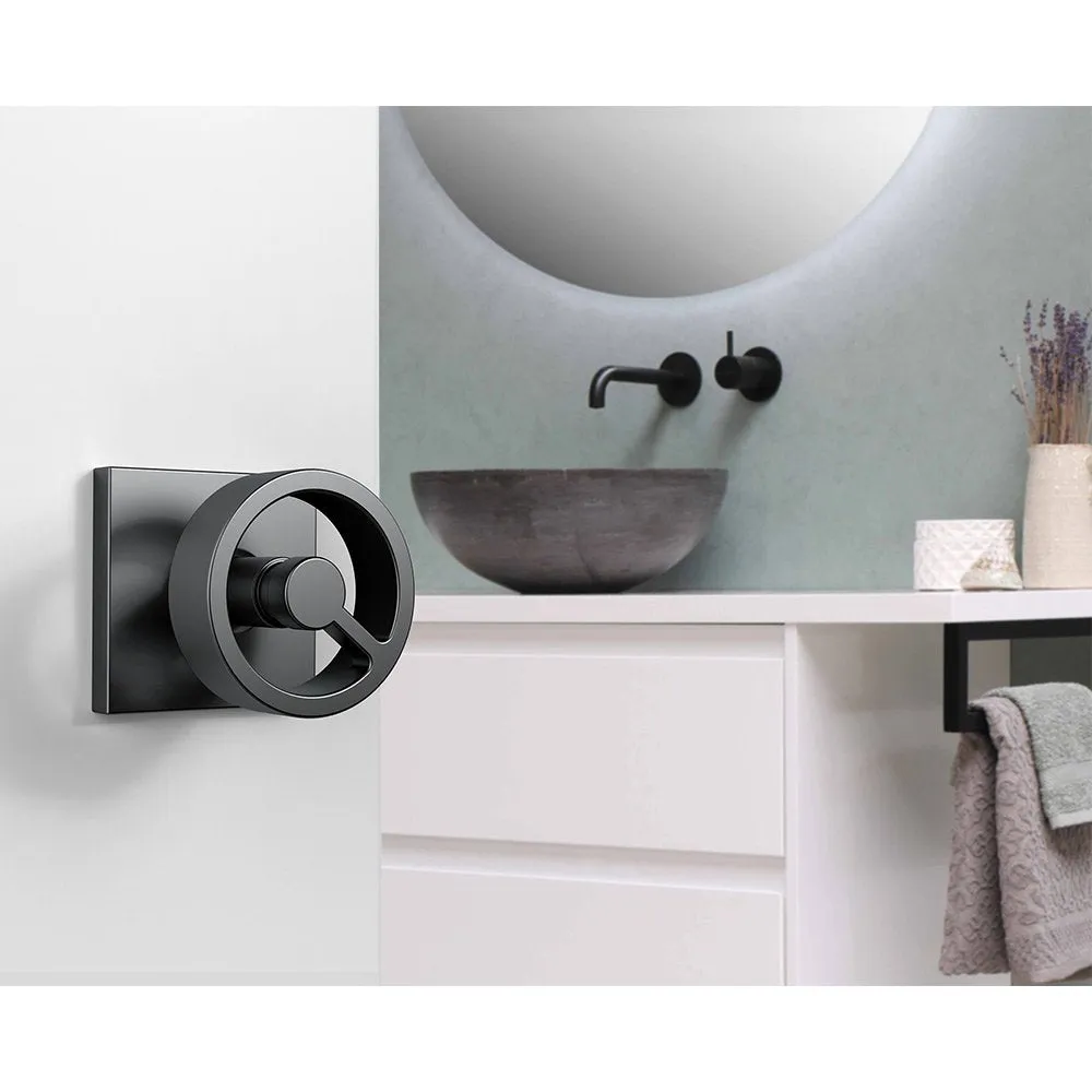 Emtek - Studio Brass - Spoke Knob - Privacy