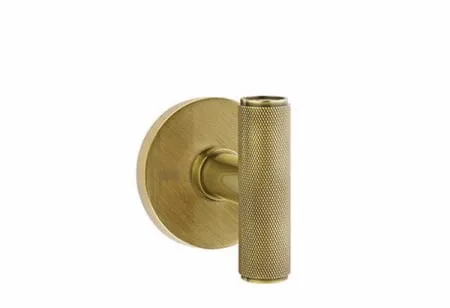 Emtek - Studio Brass - The Ace Knurled Knob - Pair Dummy