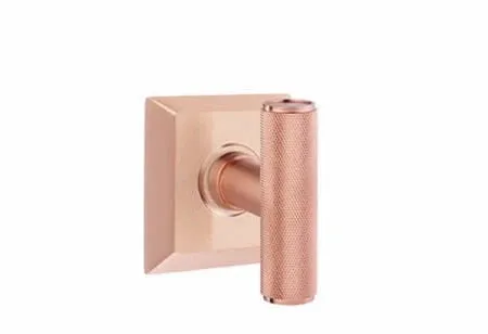 Emtek - Studio Brass - The Ace Knurled Knob - Pair Dummy