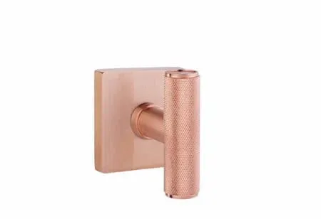 Emtek - Studio Brass - The Ace Knurled Knob - Pair Dummy
