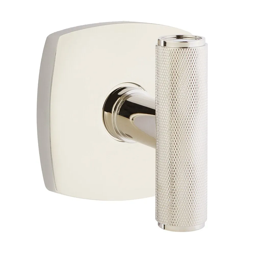 Emtek - Studio Brass - The Ace Knurled Knob - Pair Dummy