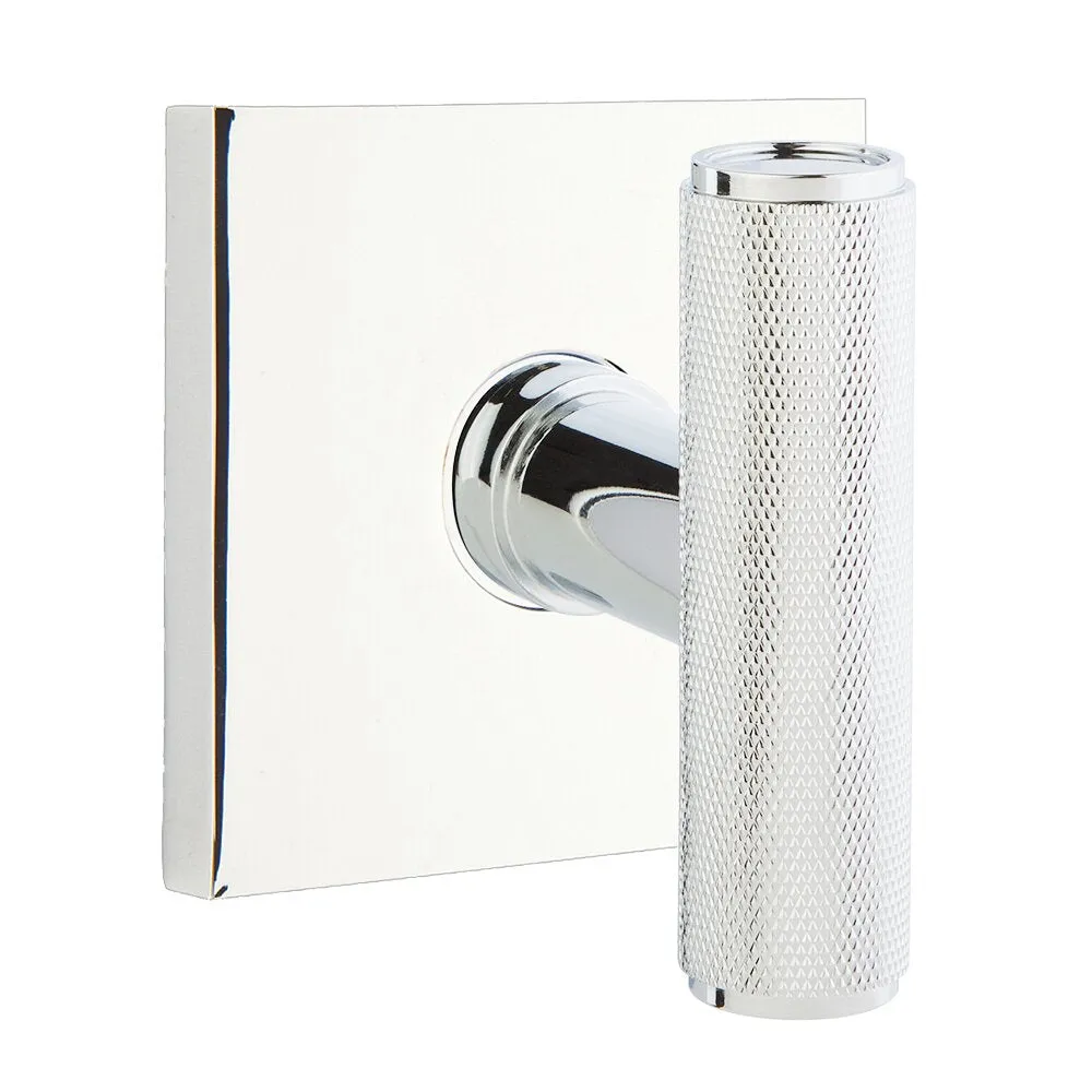 Emtek - Studio Brass - The Ace Knurled Knob - Pair Dummy