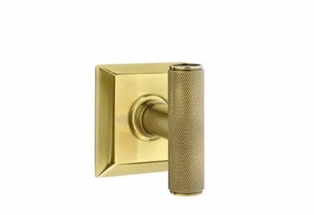 Emtek - Studio Brass - The Ace Knurled Knob - Pair Dummy
