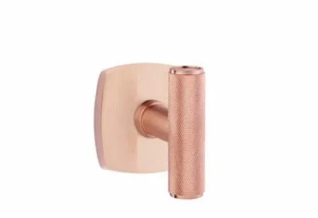 Emtek - Studio Brass - The Ace Knurled Knob - Pair Dummy
