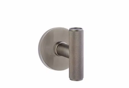 Emtek - Studio Brass - The Ace Knurled Knob - Passage