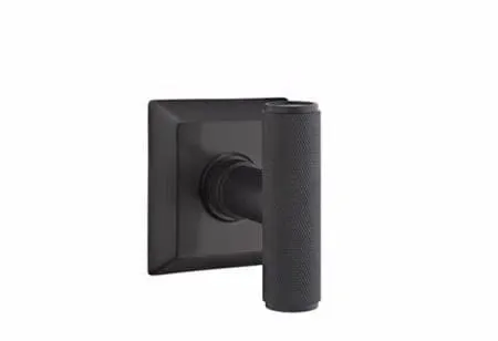 Emtek - Studio Brass - The Ace Knurled Knob - Passage