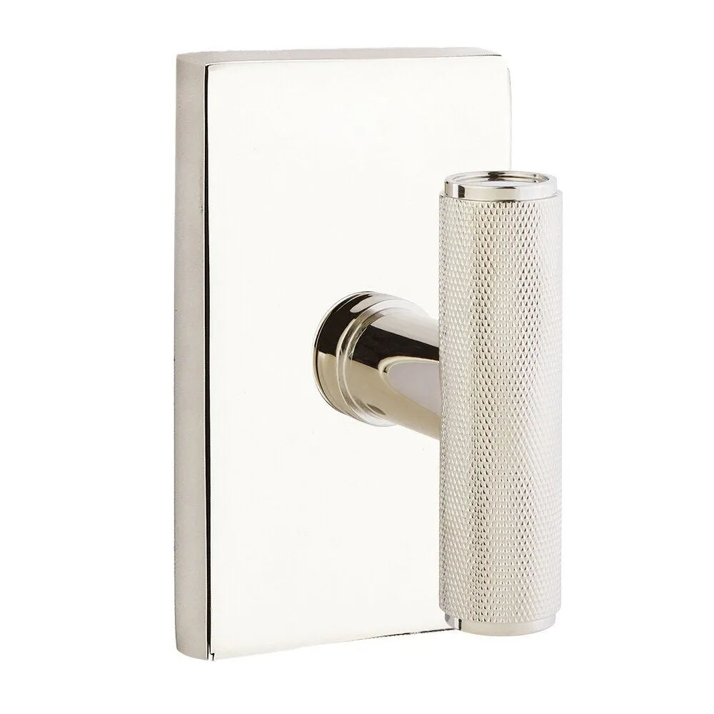Emtek - Studio Brass - The Ace Knurled Knob - Passage