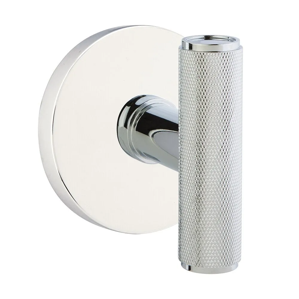 Emtek - Studio Brass - The Ace Knurled Knob - Passage