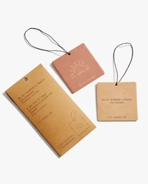 P.F. Candle Co. Car Fragrance - Teakwood & Tobacco