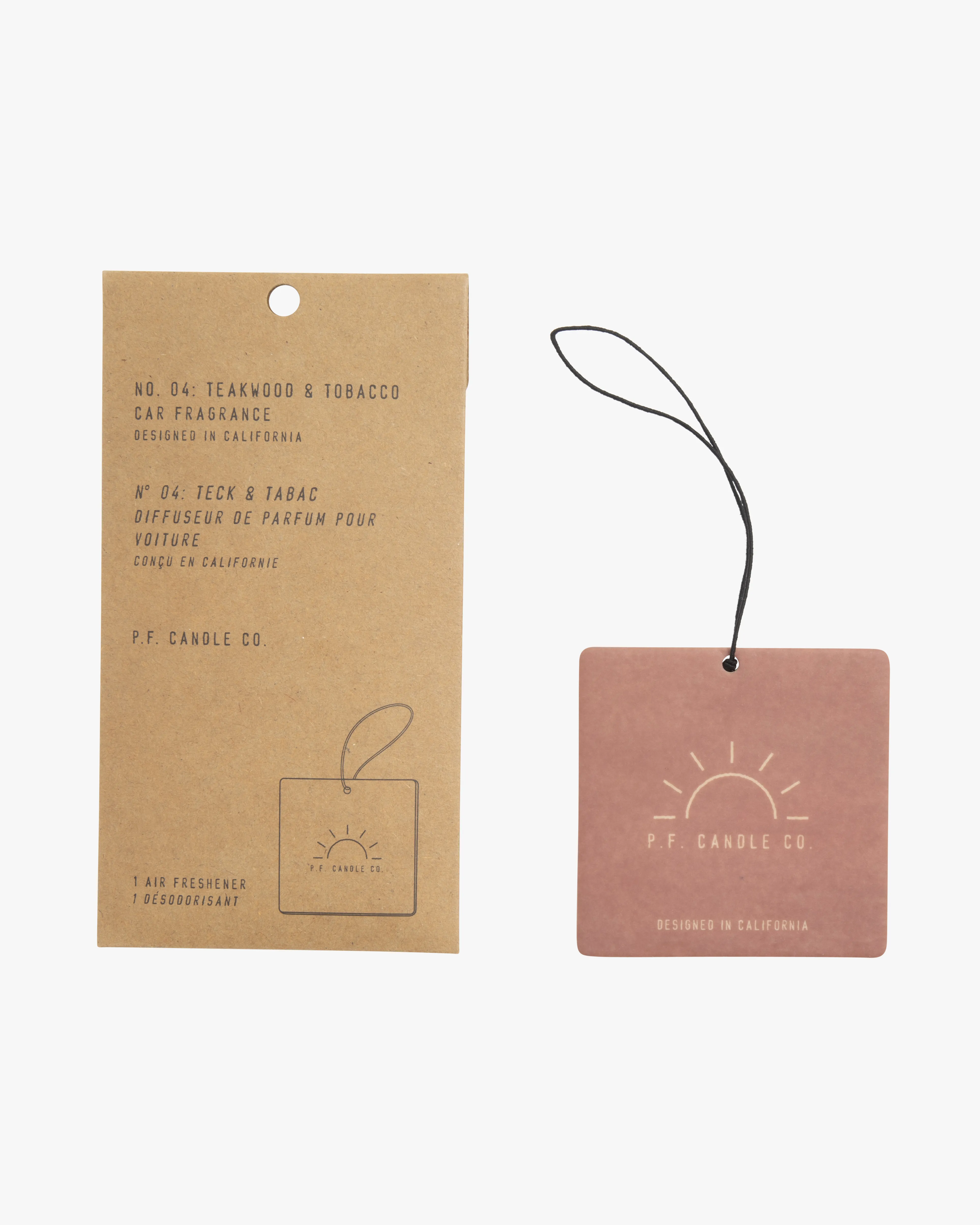 P.F. Candle Co. Car Fragrance - Teakwood & Tobacco