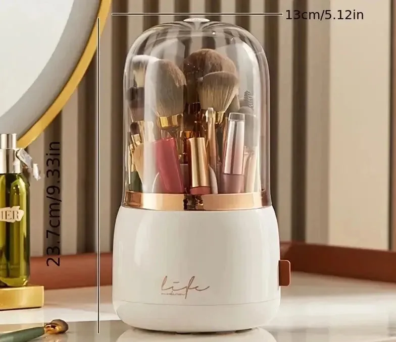 Rotating Makeup Brush Holder