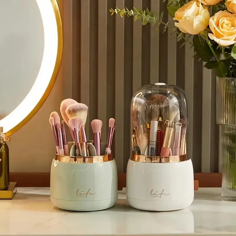 Rotating Makeup Brush Holder