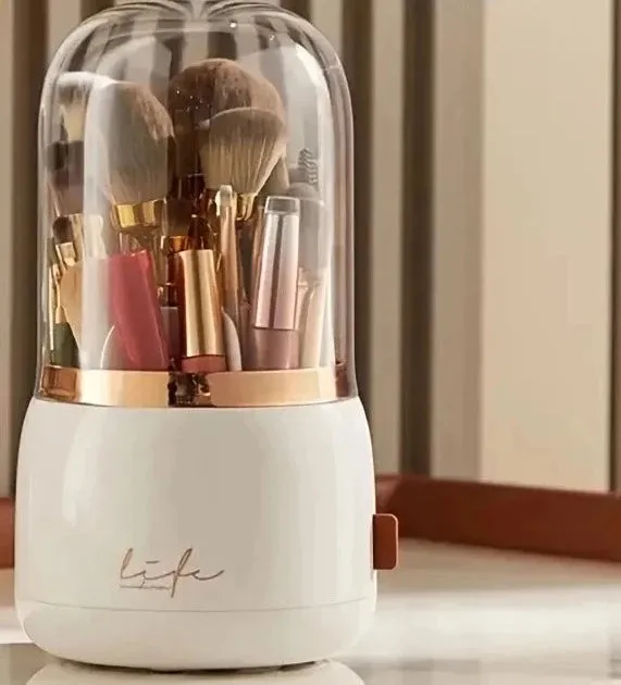 Rotating Makeup Brush Holder