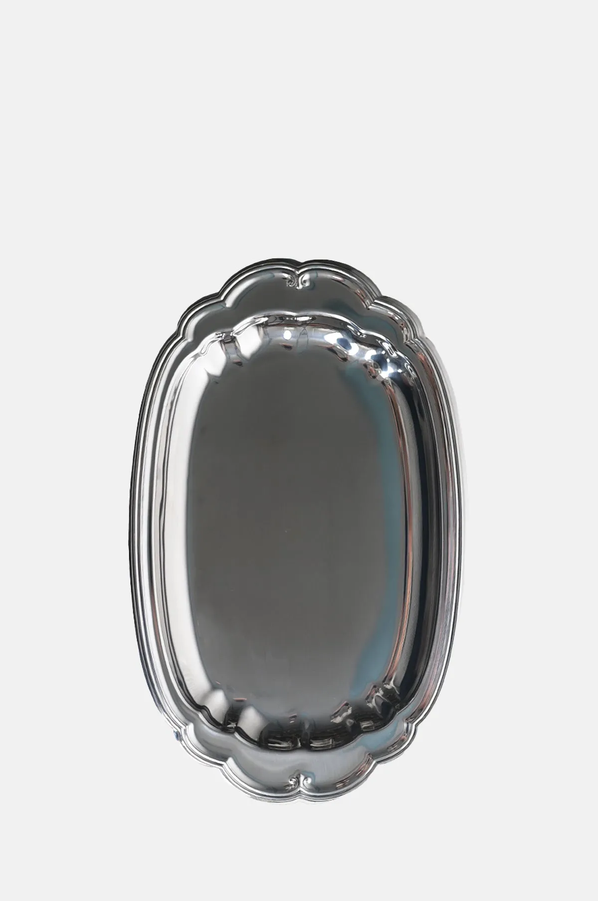 Scalloped Serving Tray Large