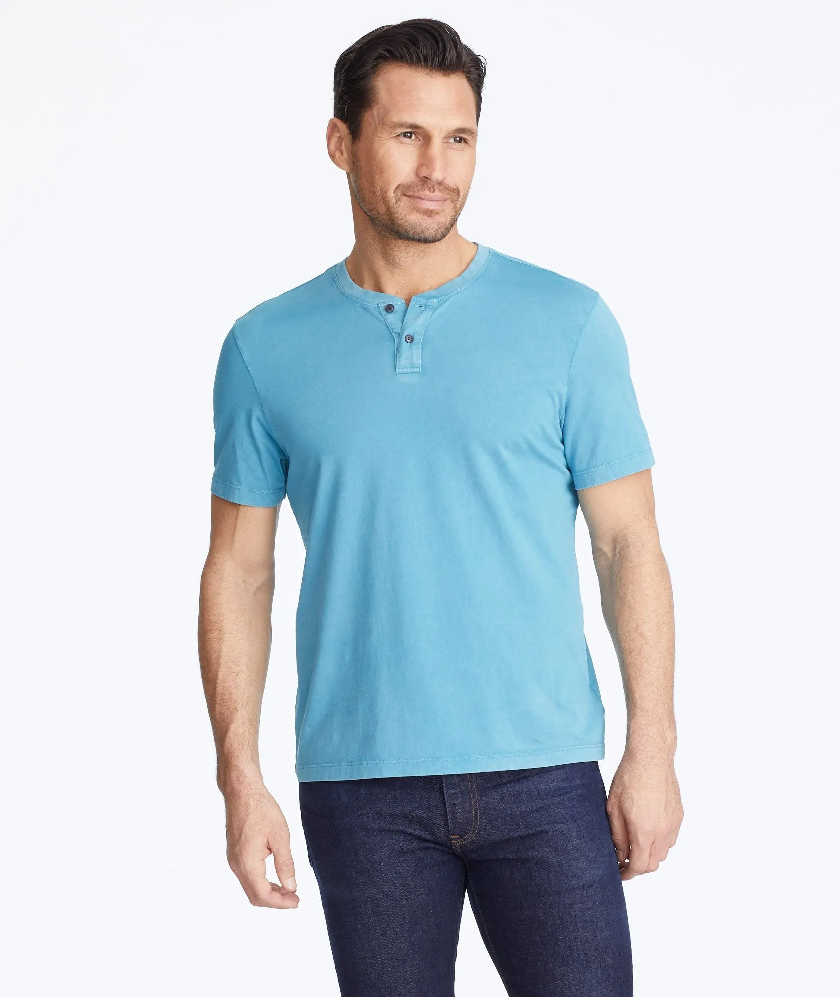Short-Sleeve Baxter Henley