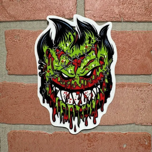 Sticker - Spitfire Green Zombie