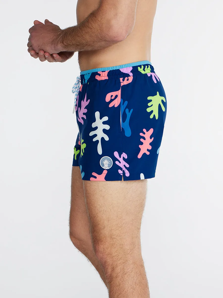 The Cape Corals 4" (Classic Swim Trunk)