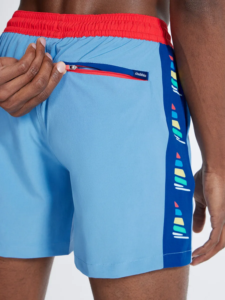 The Side Swipes 5.5" (Classic Swim Trunk)