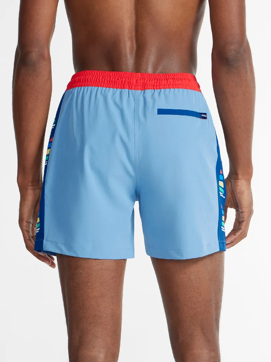 The Side Swipes 5.5" (Classic Swim Trunk)