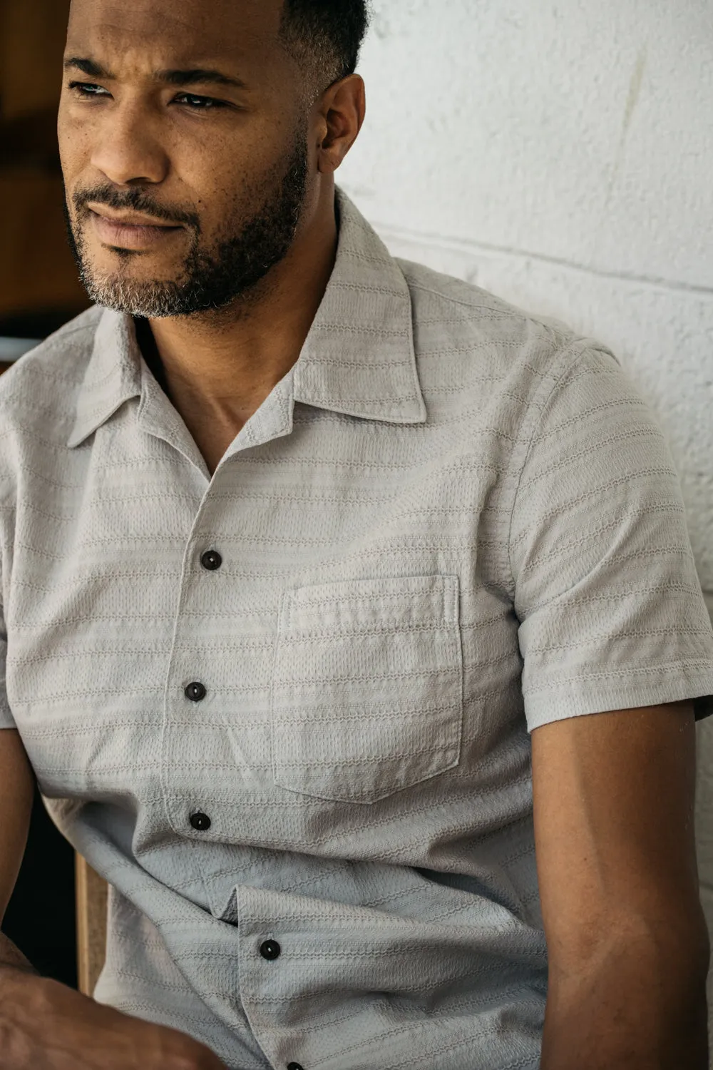 The Wrench Jacquard Stripe - Light Gray
