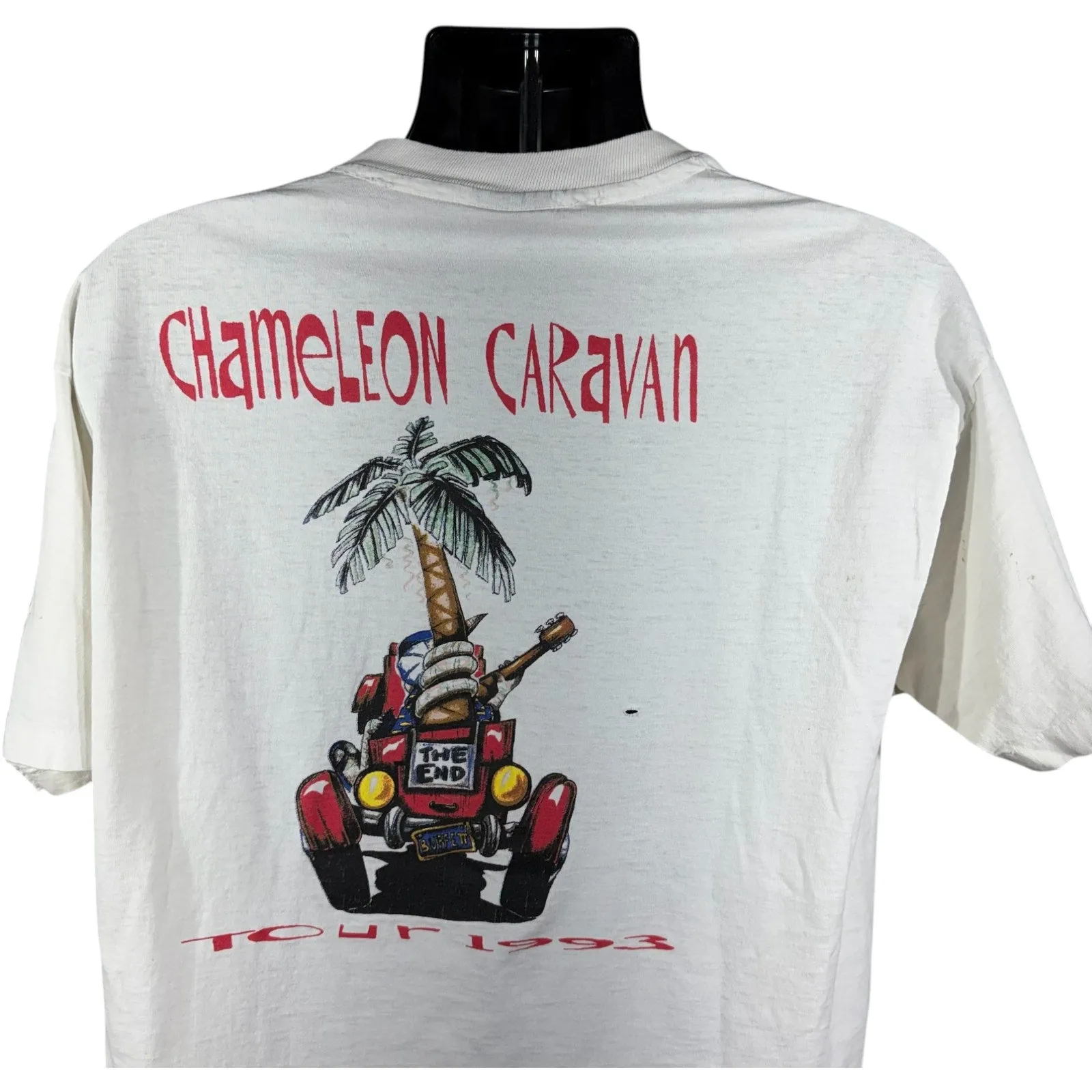 Vintage Jimmy Buffet Chameleon Caravan Tour Tee